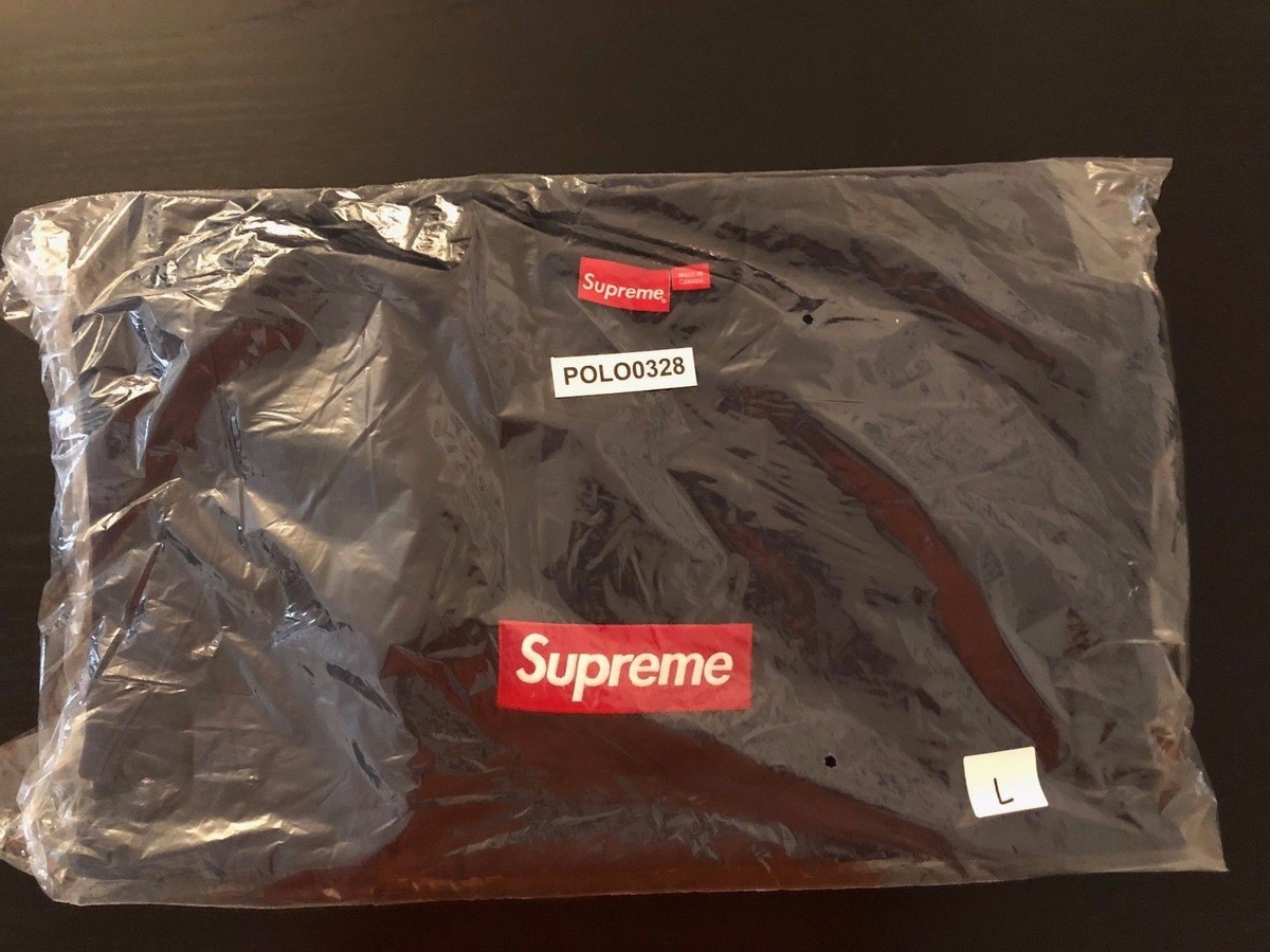 SUPREME 15FW BOXLOGO CREWNECK NAVY LARGE NEW DS | eBay