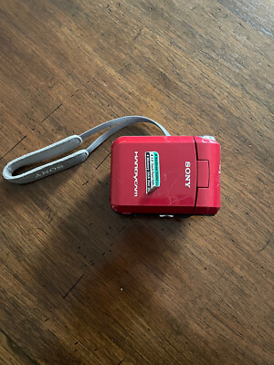 Sony Handycam DCR-PC55 Video Camera Mini DV Red | eBay