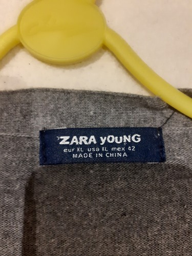Zara Young Long Sleeve Cardigan.Size Xl. Diamond Design. Grey,Orange,Red,Black. - Picture 3 of 11