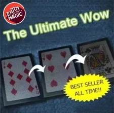 Magic Trick Ultimate WOW Close Up Magician Tricks Cards Instantly Change T8