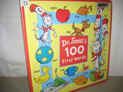 Dr. Seuss's 100 First Words/ board book/ fun book
