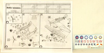 Heller Humbrol #80269 Hawker Hurricane .Mk IIc 1:72 Scale - New