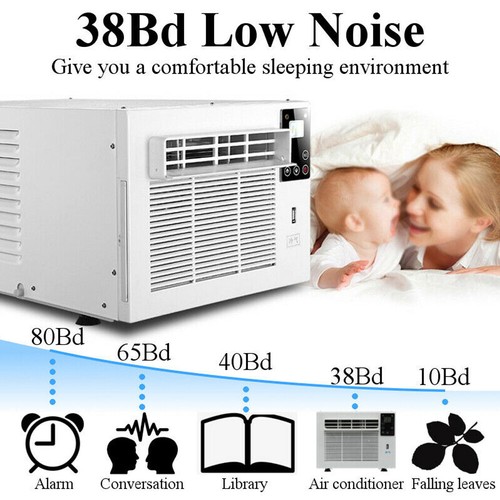 Mini Mobile Klimaanlage Kühler 550W Kompakt Einbau Klimagerät Fensterklimagerät - Bild 10 von 20