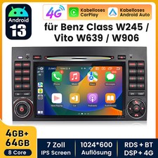 Android Autoradio DVD für W245 W639 W906 Mercedes Vito Viano Navi Carplay Android Autoradio DVD für W245 W639 W906 Mercedes Vito Viano Navi Carplay