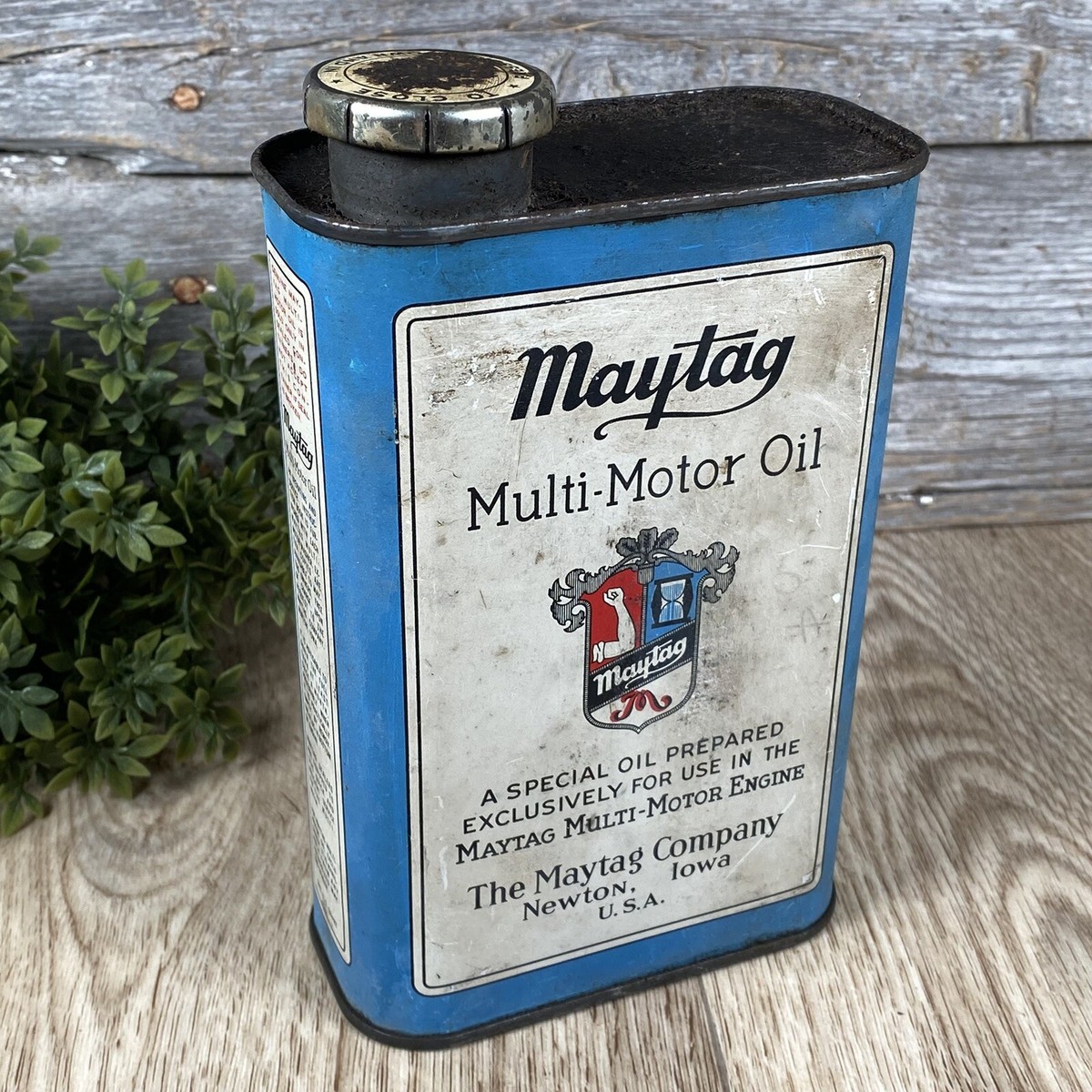 FULL Maytag Multi-Motor Oil 1 qt. Can Wash Machine New, Old