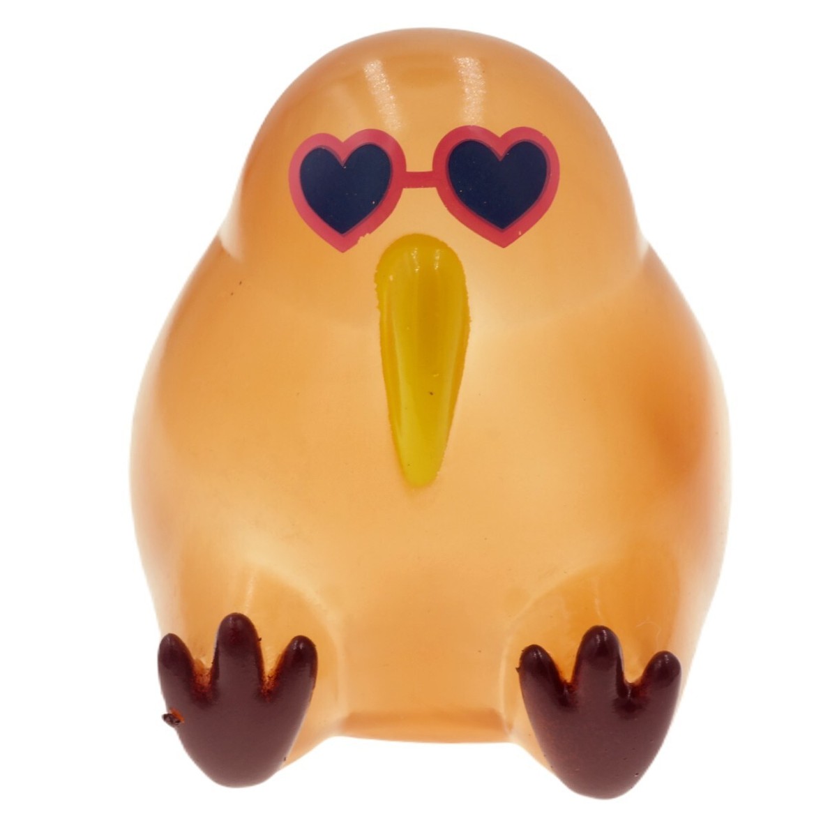Japanese Blind Box Kiwi Bird Clear Sofubi Vinyl Art Toy 1 Random