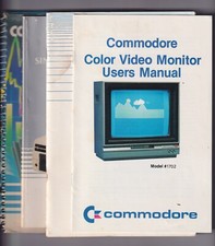 Vintage Commodore 64 LOT OF 4- Users Guide  Manager, Monitor  VIC-1541 manuals