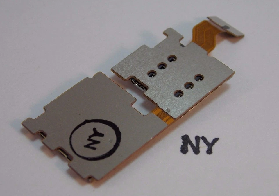 Placa Lectora de Tarjetas Sim y SD HTC One A9 2PQ9120 AT&T Teléfono Parte Original #455 Foto 2 de 2