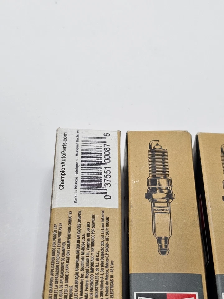 (CANTIDAD 4) Bujías de cobre Champion 123-rn5C para Lamborghini Countach 5000 1985 Foto 3 de 4