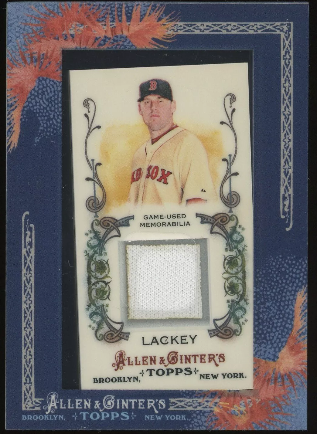 John Lackey trading card