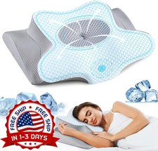 Almohadas Ortopedicas Para Cervical Alivio Dolor Cuello Foam Memory Dormir Bien