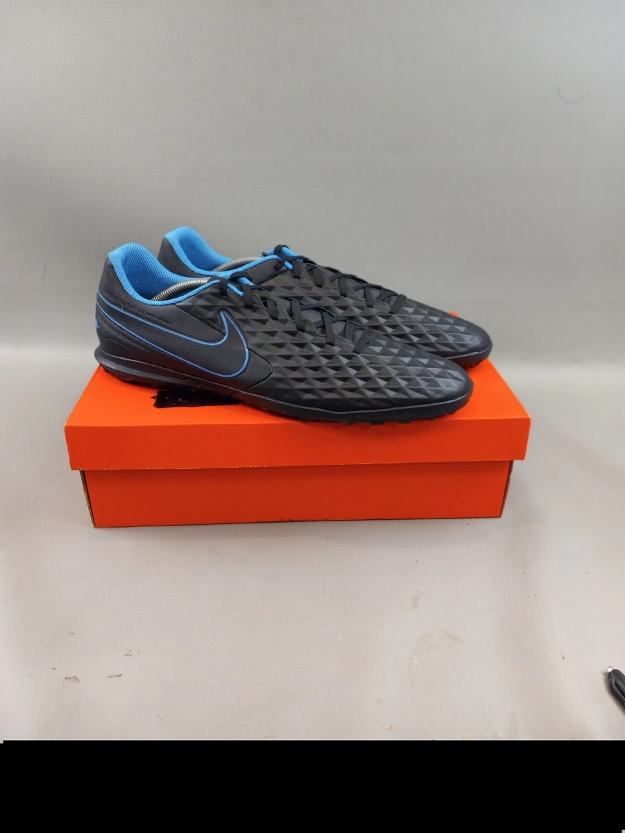 New Nike Tiempo Legend 8 Club TF Shoes Sneakers Black Size 13 AT6109 090