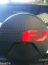 FITS Toyota FJ Cruiser Spare Tire Cover Decal 07 08 09 2010 2011 2012 2013 2014