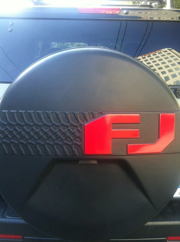 FITS Toyota FJ Cruiser Spare Tire Cover Decal 07 08 09 2010 2011 2012 2013 2014