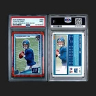 New Listing2025 Donruss - Jaxson Dart RC Optic Preview Red Wave #400 PSA 9
