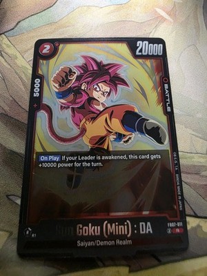 FB07-011 Son Goku (Mini):DA (R) Dragon Ball Super Fusion World Wish For Shenron