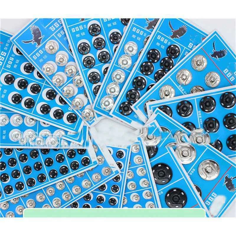 Sew Button SNAP FASTENINGS Press Studs Duvet Poppers Clothing 20Pc - Image 2 of 4