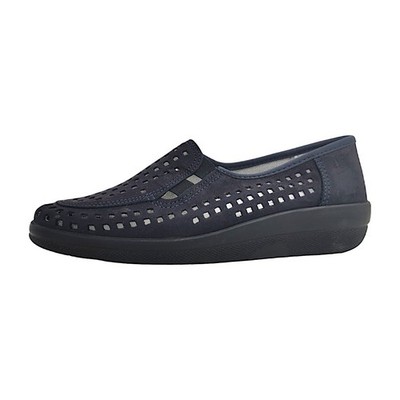 Aco Buzios Damenschuhe Halbschuhe Slipper Blau Freizeit