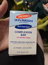 Palmer's Skin Success AntiDark Spot Complexion Bar 3.5 oz. Bag Sealed Box Damage