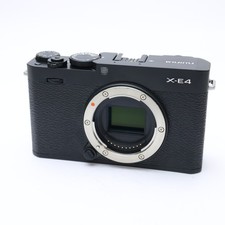 Fujifilm Fuji X-E4 Black 26.1MP Mirrorless Camera Body 100