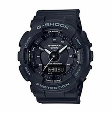Casio G-Shock GMAS130-1A Black Analog Digital mens Sports Watch