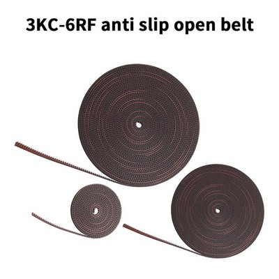 3D Printer Parts Open Synchronous Belt Timing Belt 3KC-6RF Rubber Belt Width 6MM