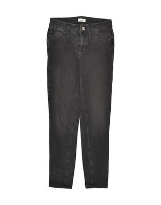 LIU JO Damen Skinny Jeans W26 L26 Grau Baumwolle BJ04