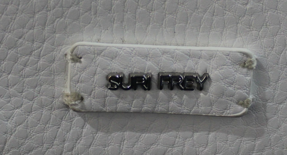 Suri Frey 女式 SFY Batty 中号素食皮革单肩包 BE5 白色均码 — 第 2/4 张图片