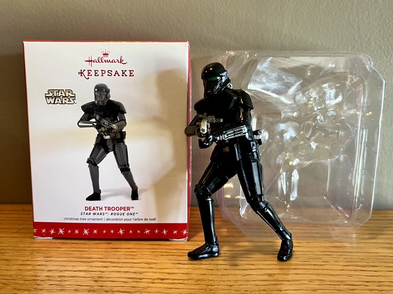 Hallmark Keepsake Death Trooper Star Wars Rogue One  2016 Ornament excellent