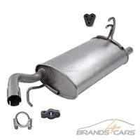 Atec EndschalldÄMpfer Auspuff SchalldÄMpfer FÜR Mitsubishi Colt 6 Z3 1.1 1.3