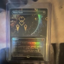 Mana Vault [Borderless Foil] #394 Prices | Magic Double Masters