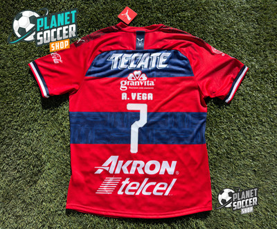 2019-2020 PUMA CHIVAS GUADALAJARA MEXICO SOCCER AWAY JERSEY ALEXIS VEGA