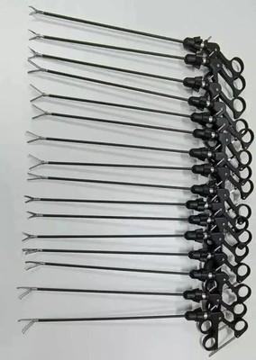 16pc Laparoscopic Fenestrated Grasper Curved Scissors Surgical Instruments Set