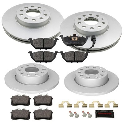Bremsen Set komplett für 1.4 1.6 1.9 VW Golf 5 6 AUDI A3 8P Pr.1ZF Bremsscheiben