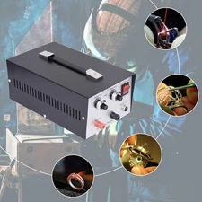 110V 300W 30A Professional Precise Jewelry Spot Welder With Foot Pedal, Black