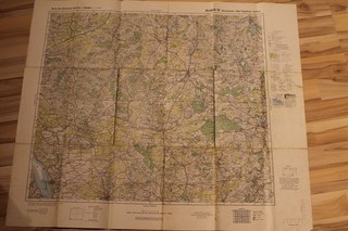 Reichskarte EB 18 NEUMÜNSTER – BAD SEGEBERG – ITZEHOHE (1936)