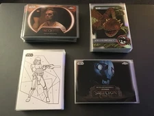 2025 Topps Chrome Star Wars INSERTS  pick a card finish your set