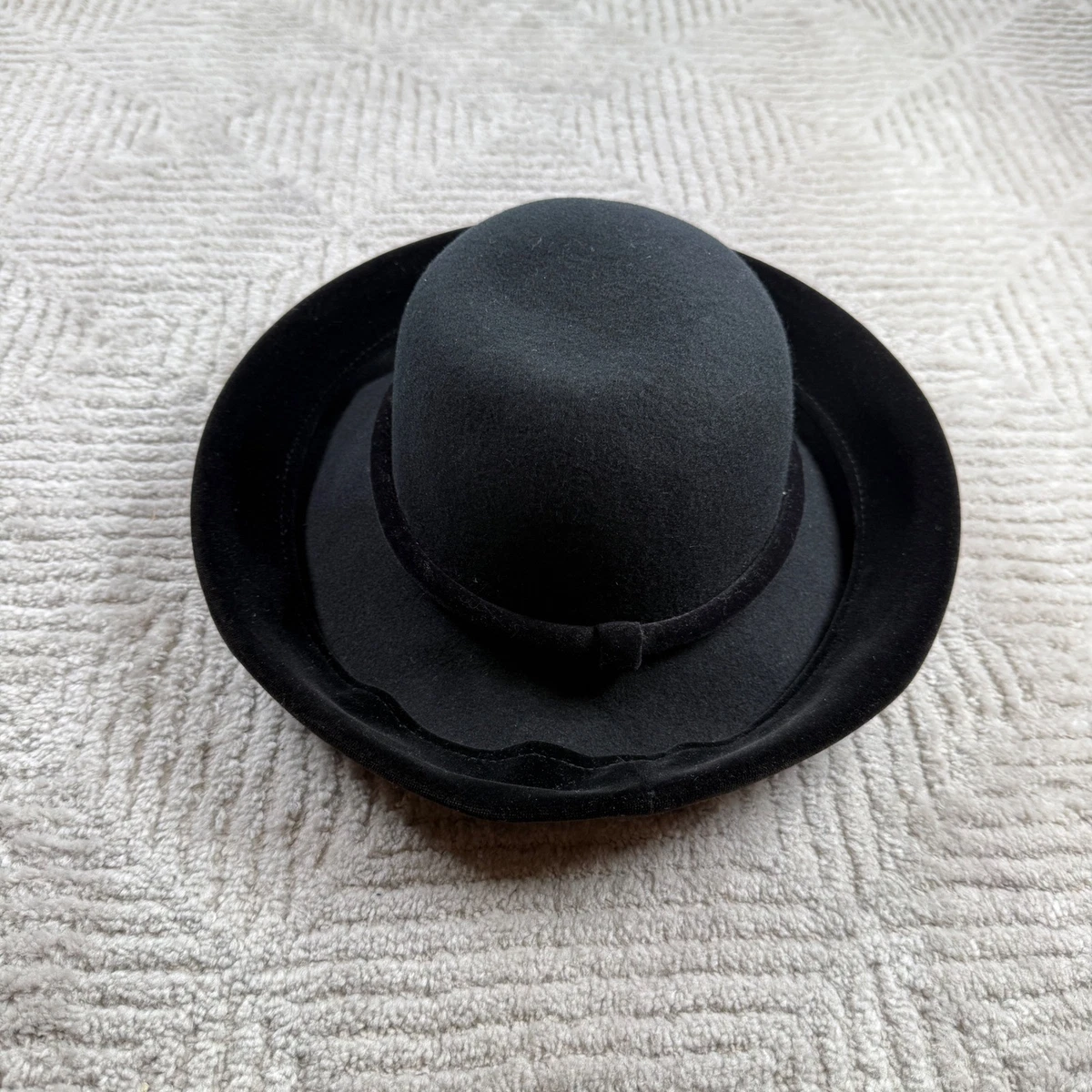 Black Felt Bowler Hats for Women for sale | eBay display picture 2