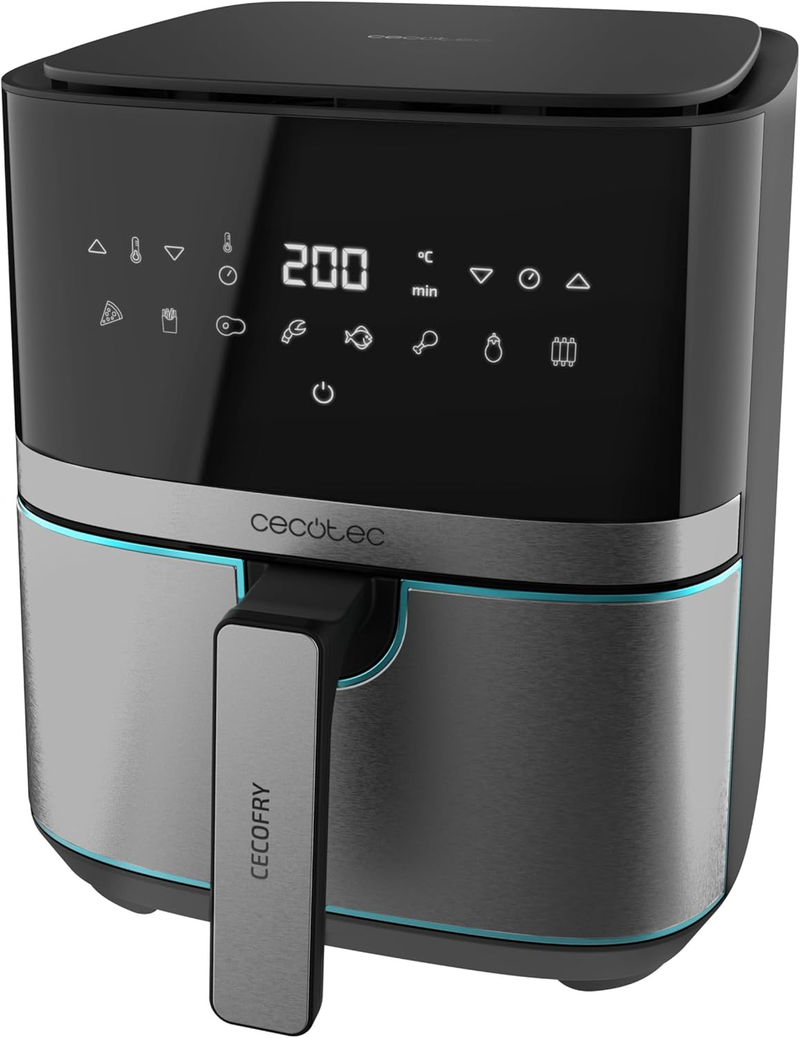 Cecofry Full Inoxblack 5500 Pro: Cucina Leggera e Spazio Ottimizzato - 3