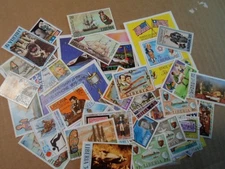Collection lot 70 different stamps of Liberia