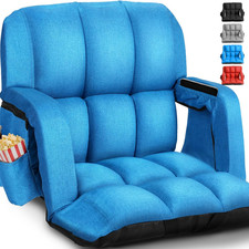 Stadium Seats with Back Support Wide, 4.7" Padded Bleacher Seat, 6-Position Recl