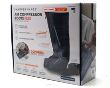 Sharper Image 2816330 Air Compression Flex Boots, Small-Medium