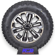 18 Gmc Sierra Yukon Oem Wheels Rims Tires Satin Graphite Goodyear Mt 18 Gmc Sierra Yukon Oem Wheels Rims Tires Satin Graphite Goodyear Mt