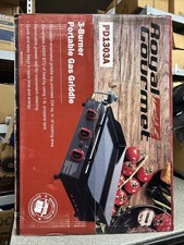 Royal Gourmet&reg; - PD Series3-Burner Portable Tabletop Gas GriddlePD1303A