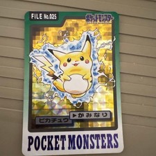 Pikachu Prism #25 Prices | Pokemon Japanese 1997 Carddass