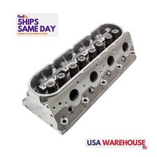 Trick Flow Tfs-3061t001 One Natural Aluminum Alum Cyl Head Cnc Fits Gm Ls1 64cc