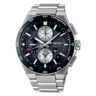 Seiko Astron GPS Solar  43.3 MM Black Dial Watch SSH151J1