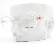 Michael Kors Seaside Eyeglasses Glasses MK4116U 3015 Clear Rose Gold 53mm w/case
