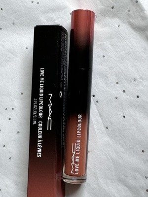 NIB MAC Love Me Liquid Lip Color 497 FEEL ME? New Full Size .1oz