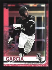 Leury Garcia Chicago White Sox 2019 Topps Update Pink #US133 SN /50